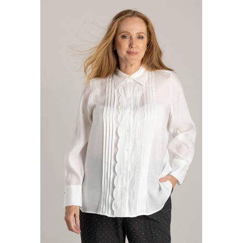 Yest Curve blouse ecru afbeelding
