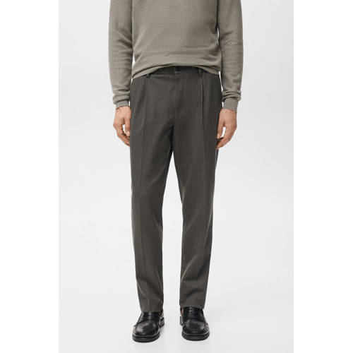 Mango Man regular chino grijs afbeelding