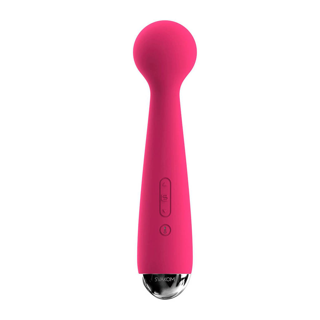 Svakom Emma Mini Wand Massager Plum - Roze