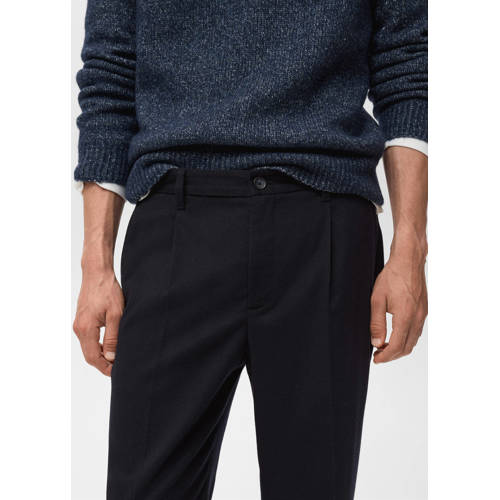 Mango Man regular chino donkerblauw afbeelding