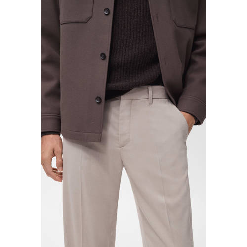 Mango Man regular chino beige afbeelding