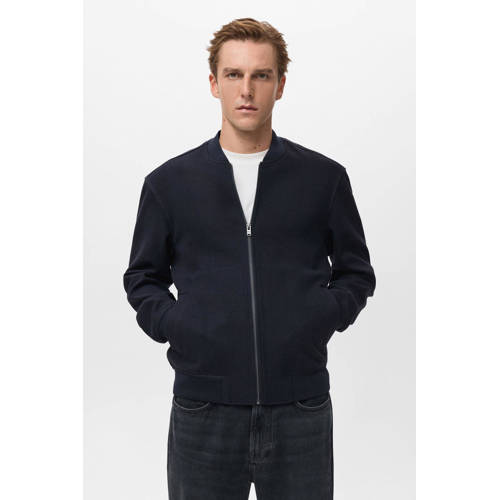 Mango Man tussenjas blauw afbeelding