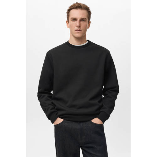 Mango Man sweater zwart afbeelding