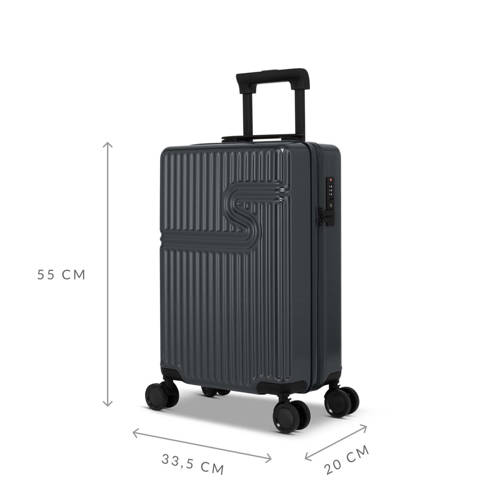 SUITSUIT trolley Signature 55 cm. Charcoal Gray afbeelding