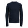 JACK & JONES trui grof gebreid donkerblauw