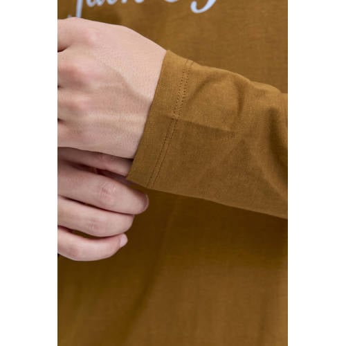JACK & JONES longsleeve bruin afbeelding