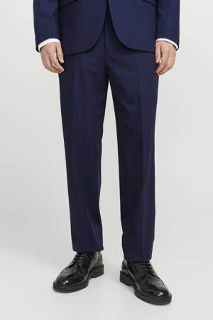 JPRTHEO regular pantalon donkerblauw