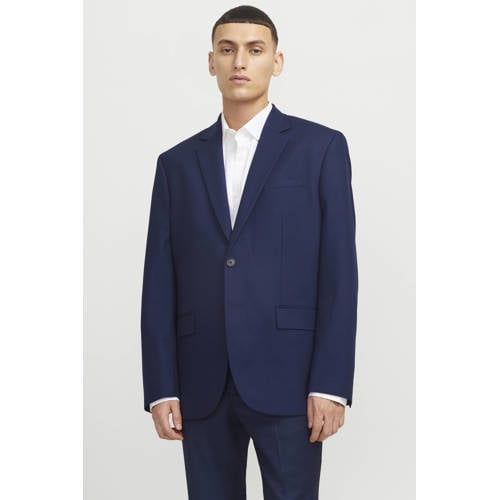 JACK & JONES PREMIUM colbert met wol blauw afbeelding
