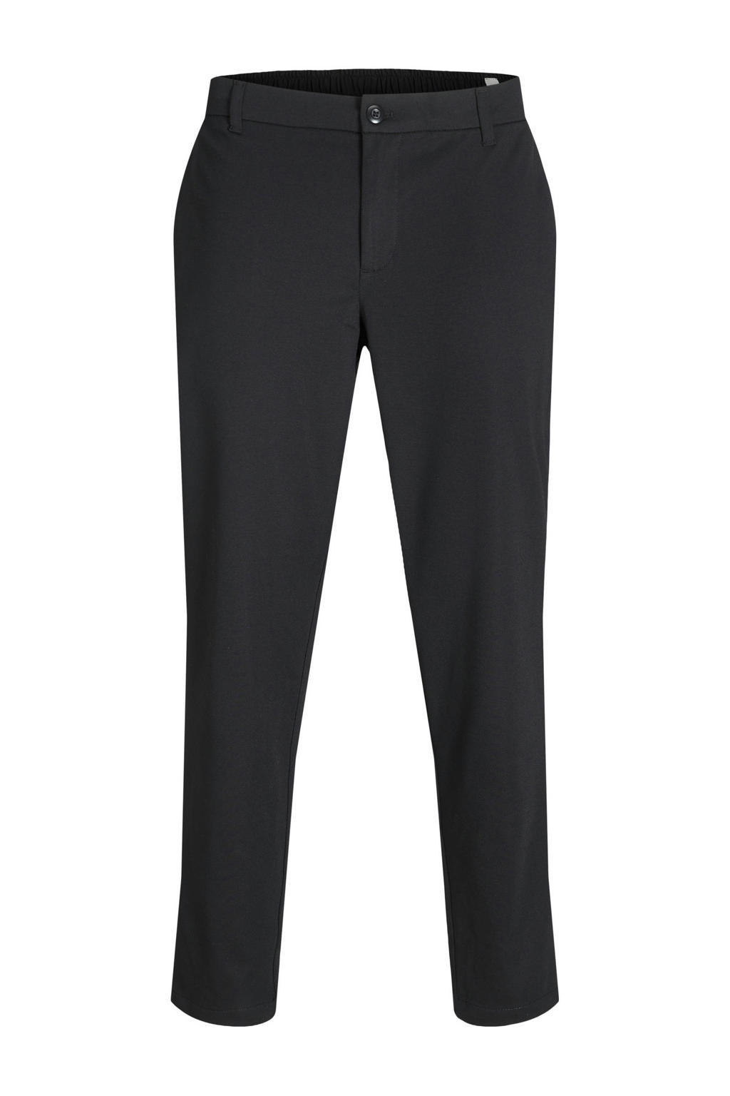 JACK & JONES PANTS STUDIO tapered chino zwart