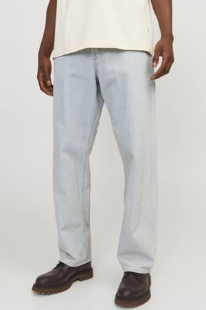 JJIALEX baggy jeans light blue denim