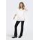 ONLY MATERNITY high waist zwangerschaps flared jeans black denim met glitter