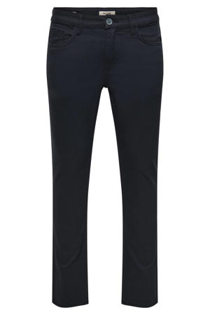 ONSLOOM slim casual broek donkerblauw