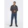 ONLY & SONS slim casual overhemd zwart