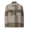 ONLY & SONS geruit overshirt beige