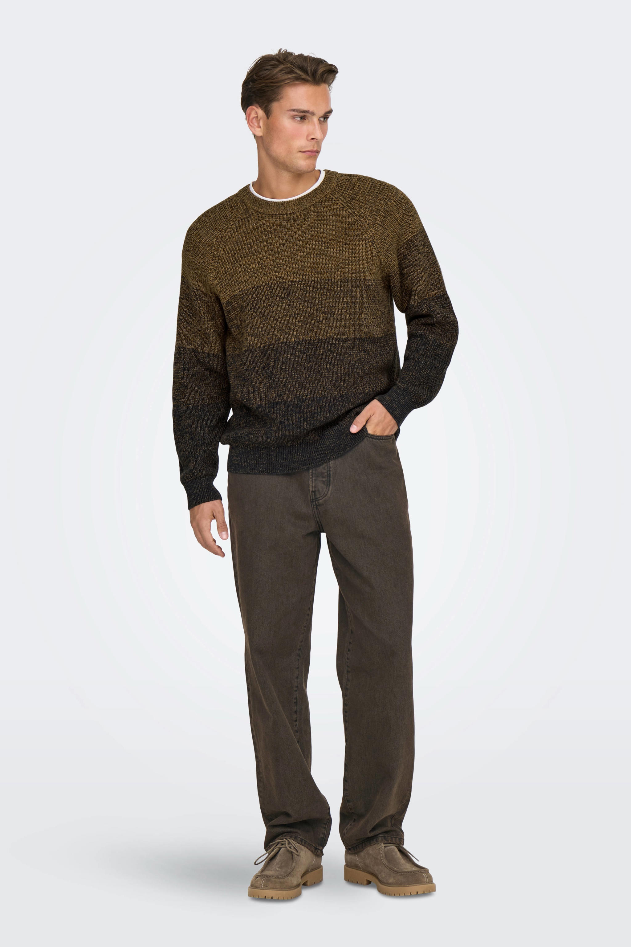ONLY & SONS Trui Tony grijs goedkoop kopen ONLY & SONS Trui Tony grijs goedkoop kopen