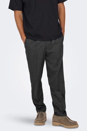 ONSMIRO tapered chino antraciet