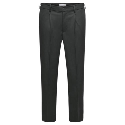 ONLY & SONS Onsmiro tapered casual broek grijs afbeelding