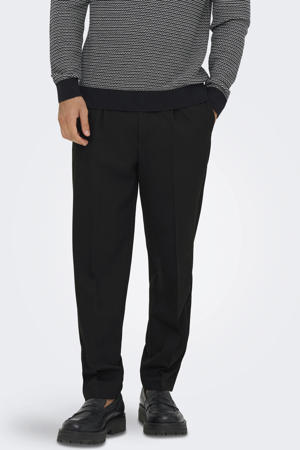ONSMIRO tapered chino zwart