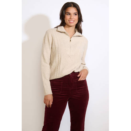 LOLALIZA schipperstrui beige afbeelding
