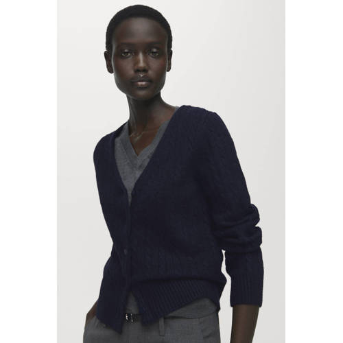 Mango gebreid vest afbeelding