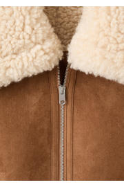 thumbnail: Mango lammy coat bruin