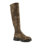 thumbnail: Graceland   hoge laarzen met panterprint beige/zwart