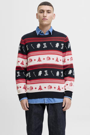 kersttrui gebreid rood