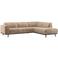 WOOOD WOOOD Statement Hoekbank Rechts - Chenille - Velvet Taupe