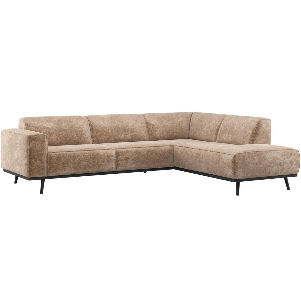 WOOOD WOOOD Statement Hoekbank Rechts - Chenille - Velvet Taupe