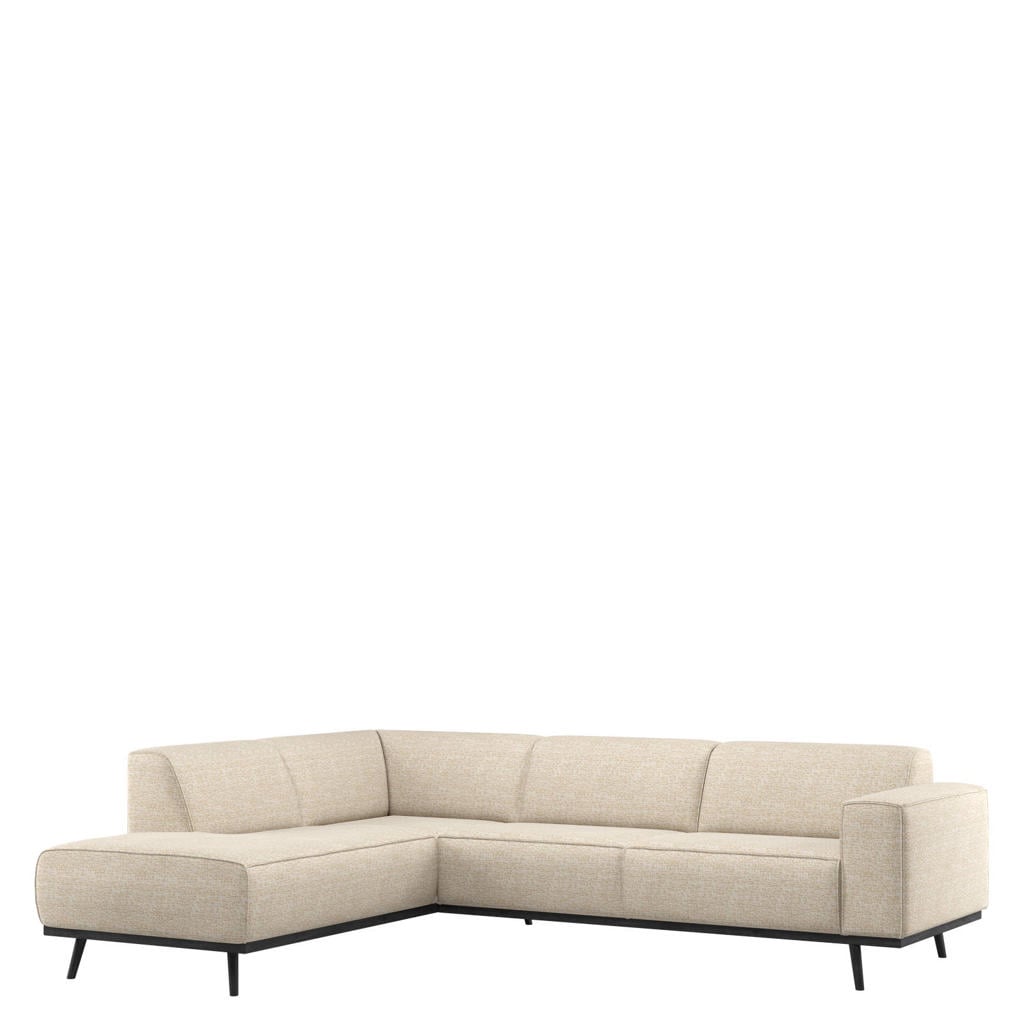 WOOOD hoekbank Statement hoek links - beige