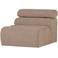WOOOD WOOOD Novi 1-Zits Element Bank - Polyester - Taupe - 86x82x113