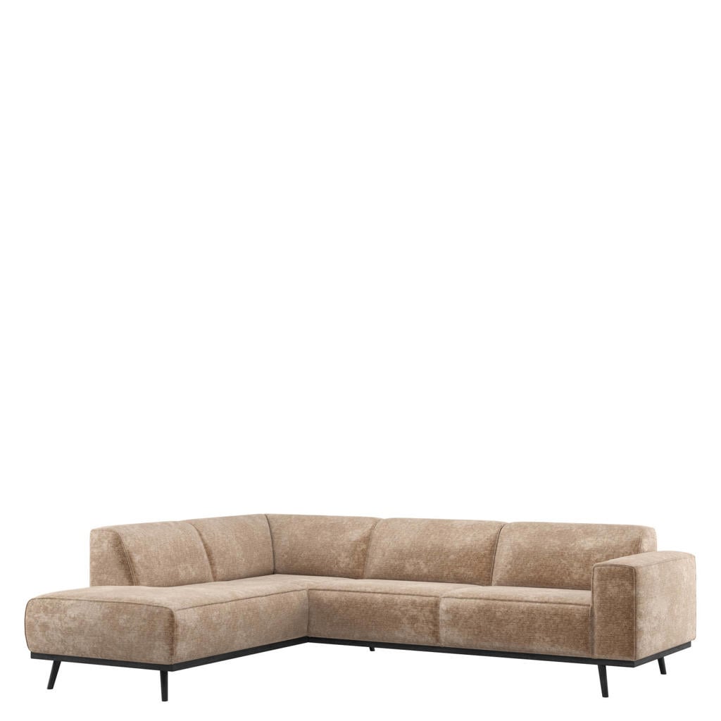 WOOOD hoekbank Statement hoek links - taupe