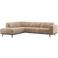 WOOOD WOOOD Statement Hoekbank Links - Chenille - Velvet Taupe