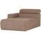 WOOOD WOOOD Novi Chaise Longue Element Arm Links - PES - Naturel Melange