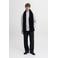 JACK & JONES PREMIUM trui met wol gebreid grijs