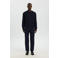 Selected trui met ingebreid patroon donkerblauw
