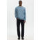 Selected gebreide trui met wol blauw