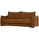 WOOOD WOOOD Jonne 3-Zits Slaapbank - Chennile - Bruin - 92x233x105