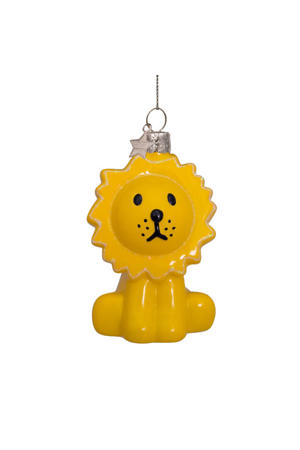 kerstornament glas Nijntje leeuw H8cm