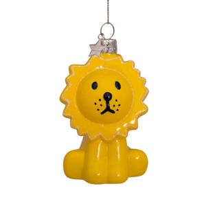 kerstornament glas Nijntje leeuw H8cm