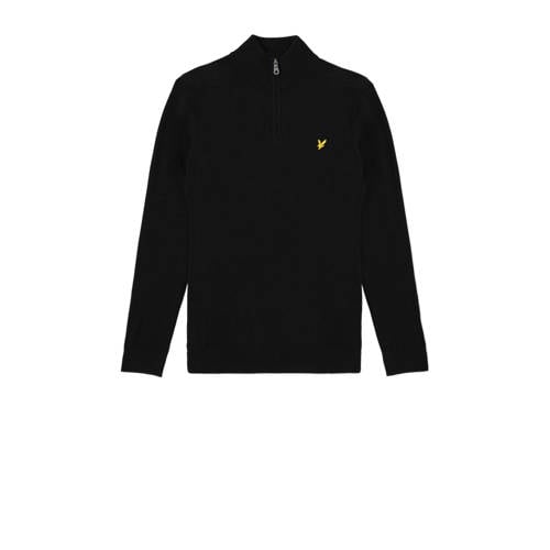 Lyle & Scott gebreide trui zwart afbeelding