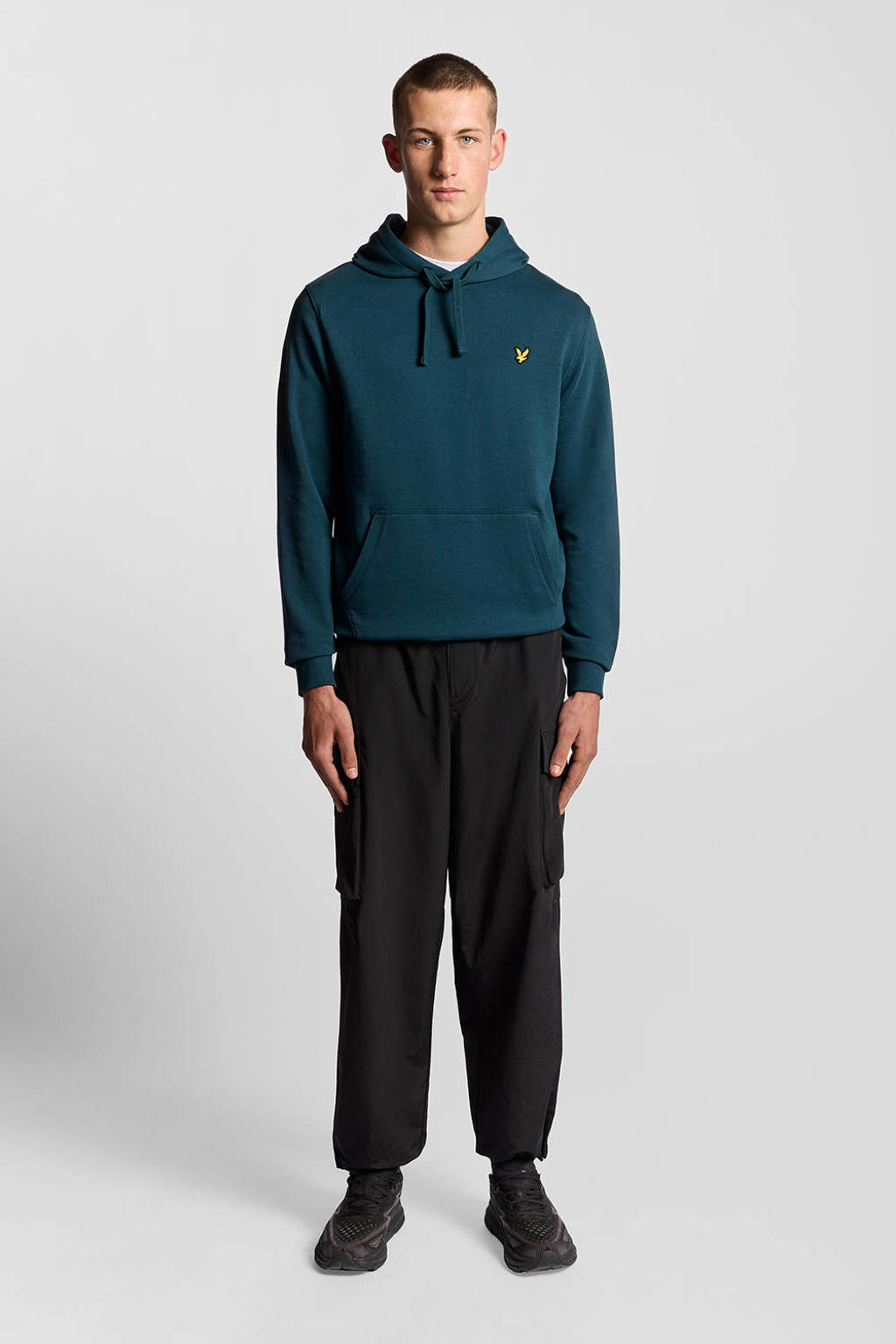 Lyle & Scott hoodie petrol