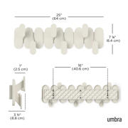 thumbnail: UMBRA kapstok Tempo (47x15,7x6,4 cm)