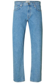 thumbnail: Selected Slh196-Straight Ben Kori Jeans Noos straight leg jeans light blue denim