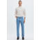 Selected BEN KORI straight leg jeans light blue denim