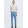 Selected straight leg jeans - light blue denim