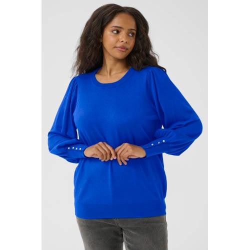 Kaffe Curve pullover blauw afbeelding