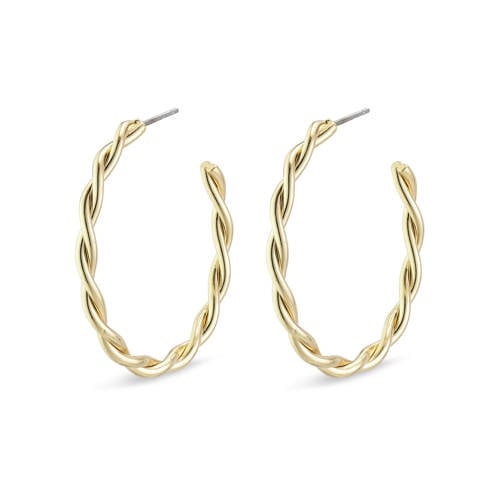 PILGRIM gold plated oorbellen Naja afbeelding