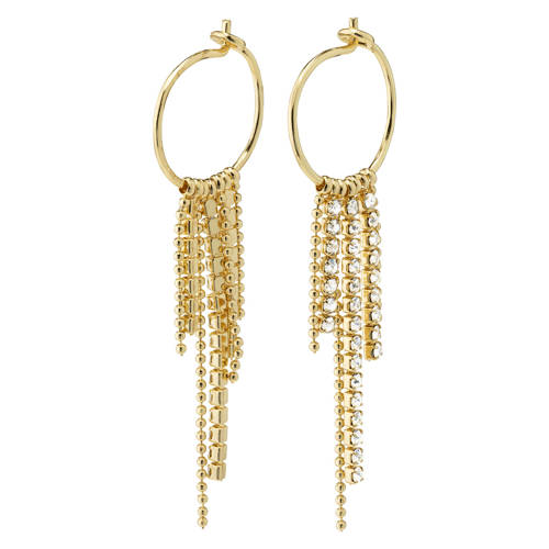 PILGRIM gold plated oorbellen Maja afbeelding