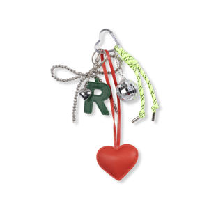 sleutelhanger zilverkleurig